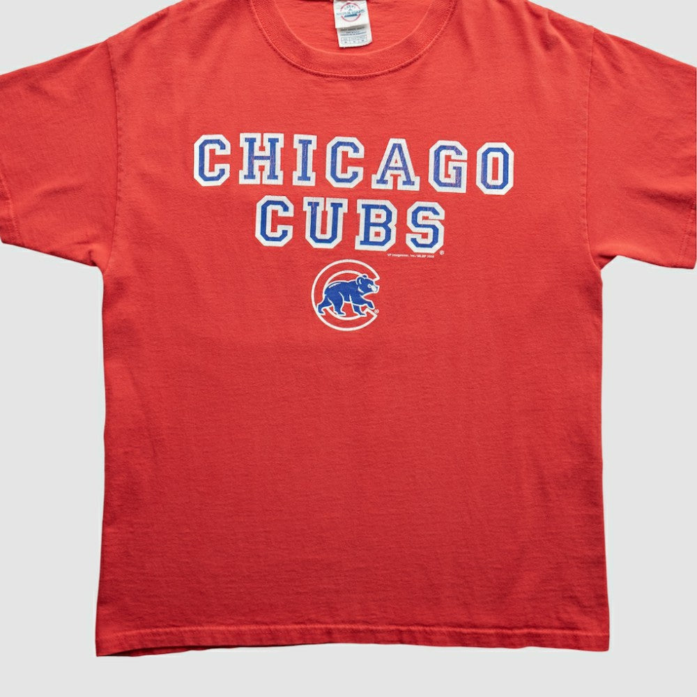 Chicago Cubs 2006 T-Shirt - Red - XS by Fanatics Real Vintage T-shirts