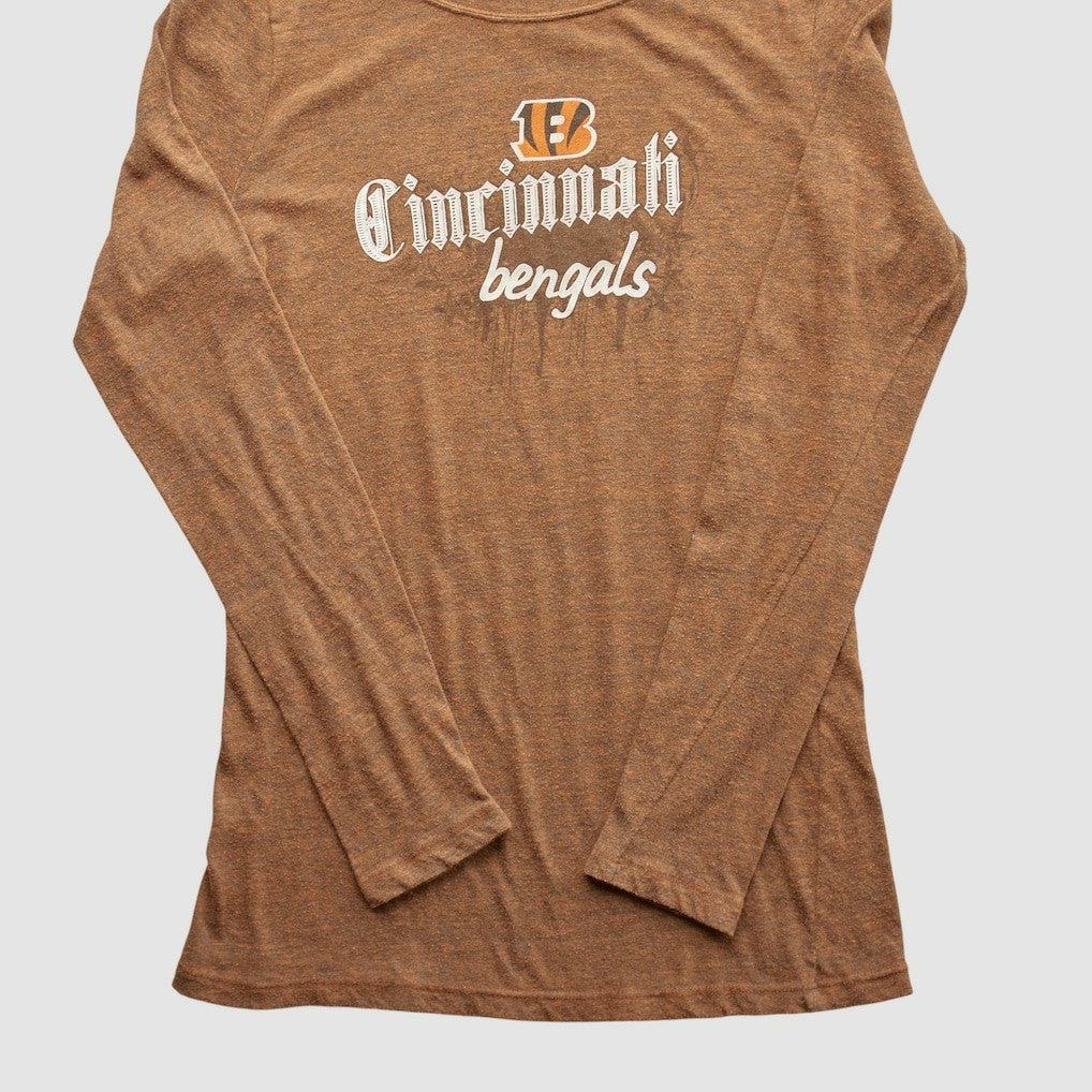Cincinnati Bengals NFL 2010s T-Shirt Brown Vintage