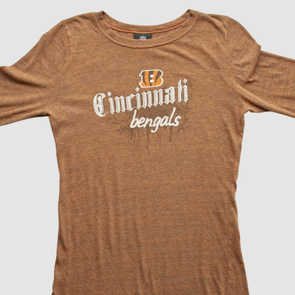 Cincinnati Bengals NFL 2010s T-Shirt Brown Vintage