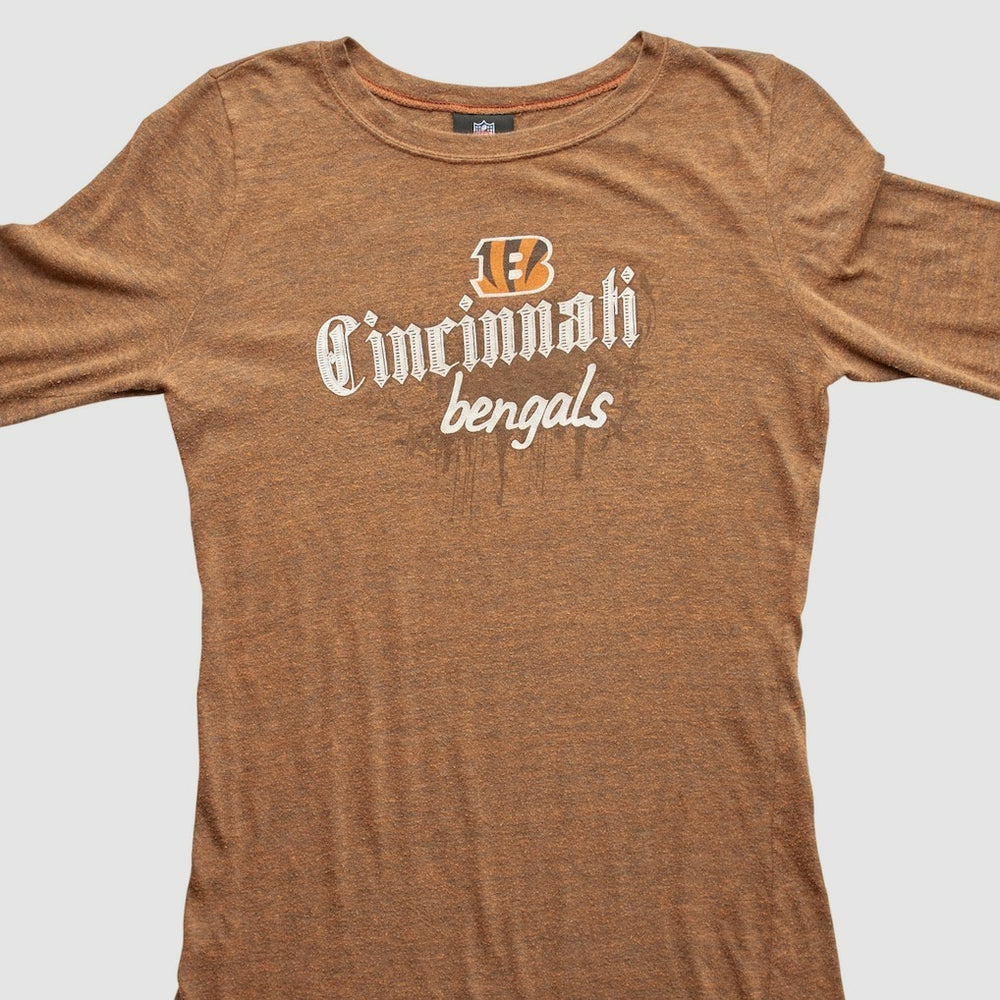 Cincinnati Bengals NFL 2010s T-Shirt Brown Vintage