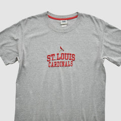 St. Louis Cardinals Lee Apparel 2000s T-Shirt - Gray - L by Fanatics Real Vintage T-shirts