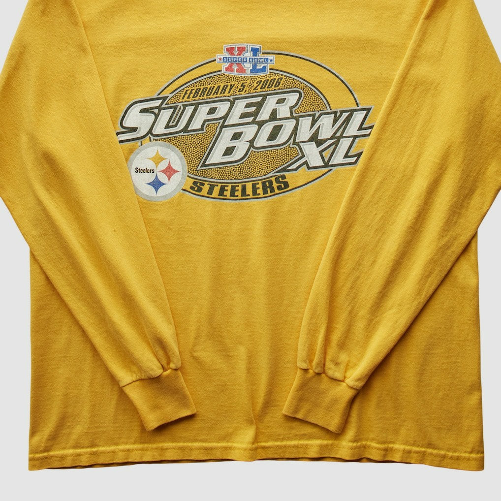 Pittsburgh Steelers NFL 2006 T-Shirt Yellow Vintage