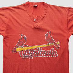 St. Louis Cardinals Russell 1998 T-Shirt - Red - XS by Fanatics Real Vintage T-shirts