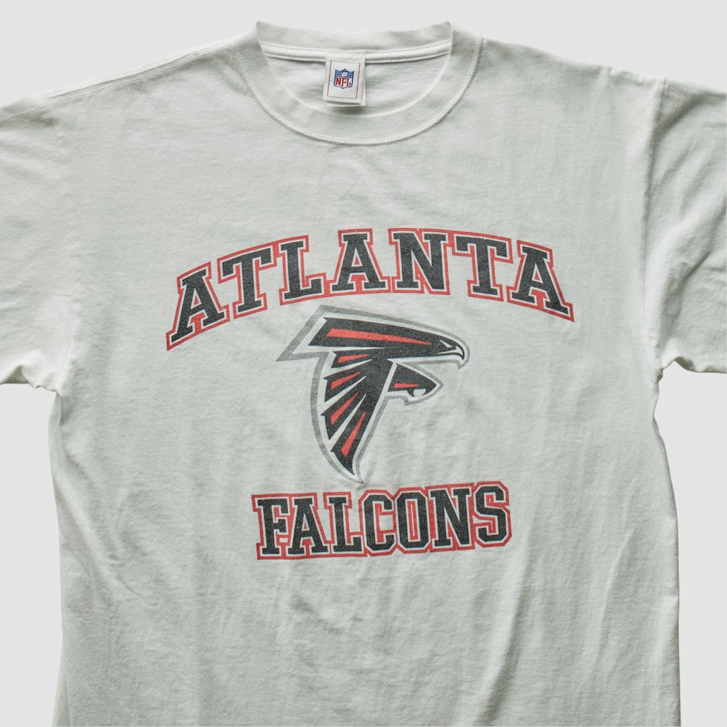 Atlanta Falcons NFL 2000s T-Shirt White Vintage