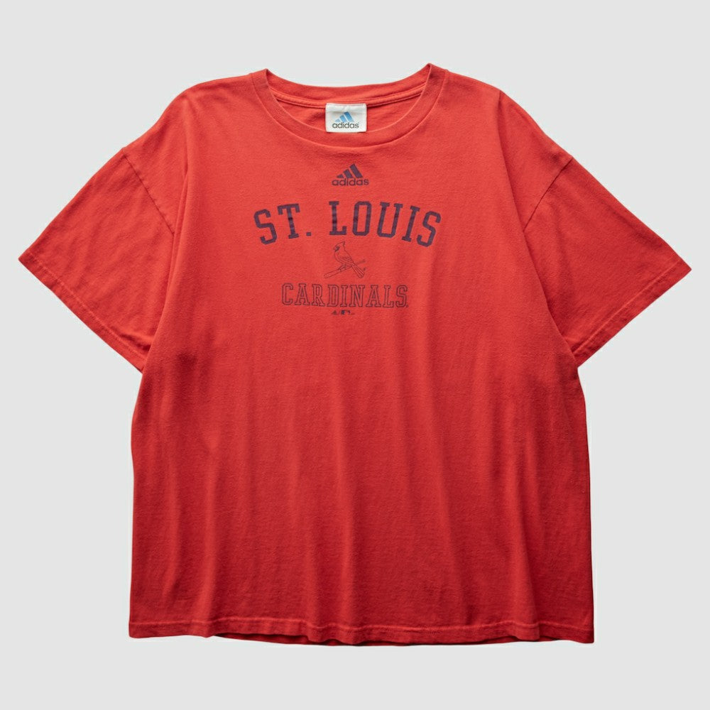 St. Louis Cardinals Adidas 2004 T-Shirt - Red - M by Fanatics Real Vintage T-shirts