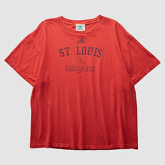 St. Louis Cardinals Adidas 2004 T-Shirt - Red - M by Fanatics Real Vintage T-shirts