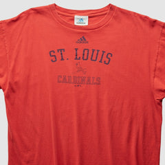 St. Louis Cardinals Adidas 2004 T-Shirt - Red - M by Fanatics Real Vintage T-shirts