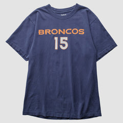 Denver Broncos Reebok 2010 T-Shirt Navy Vintage