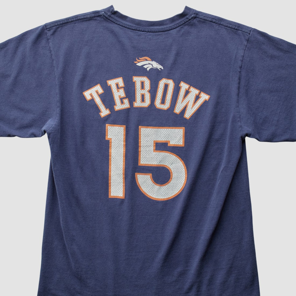 Denver Broncos Reebok 2010 T-Shirt Navy Vintage