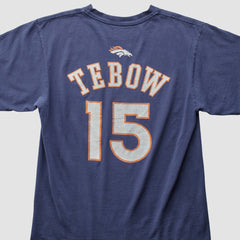Denver Broncos Reebok 2010 T-Shirt Navy Vintage