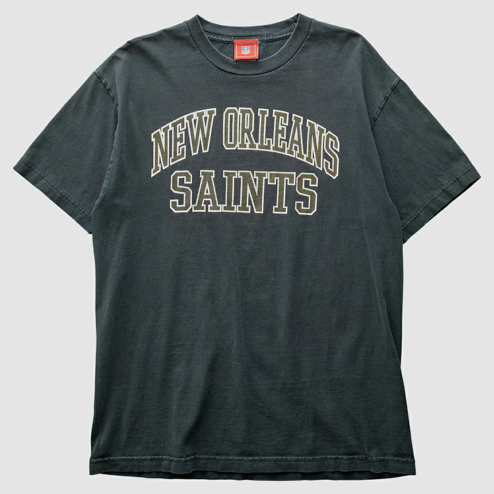 New Orleans Saints NFL 2000s T-Shirt Black Vintage