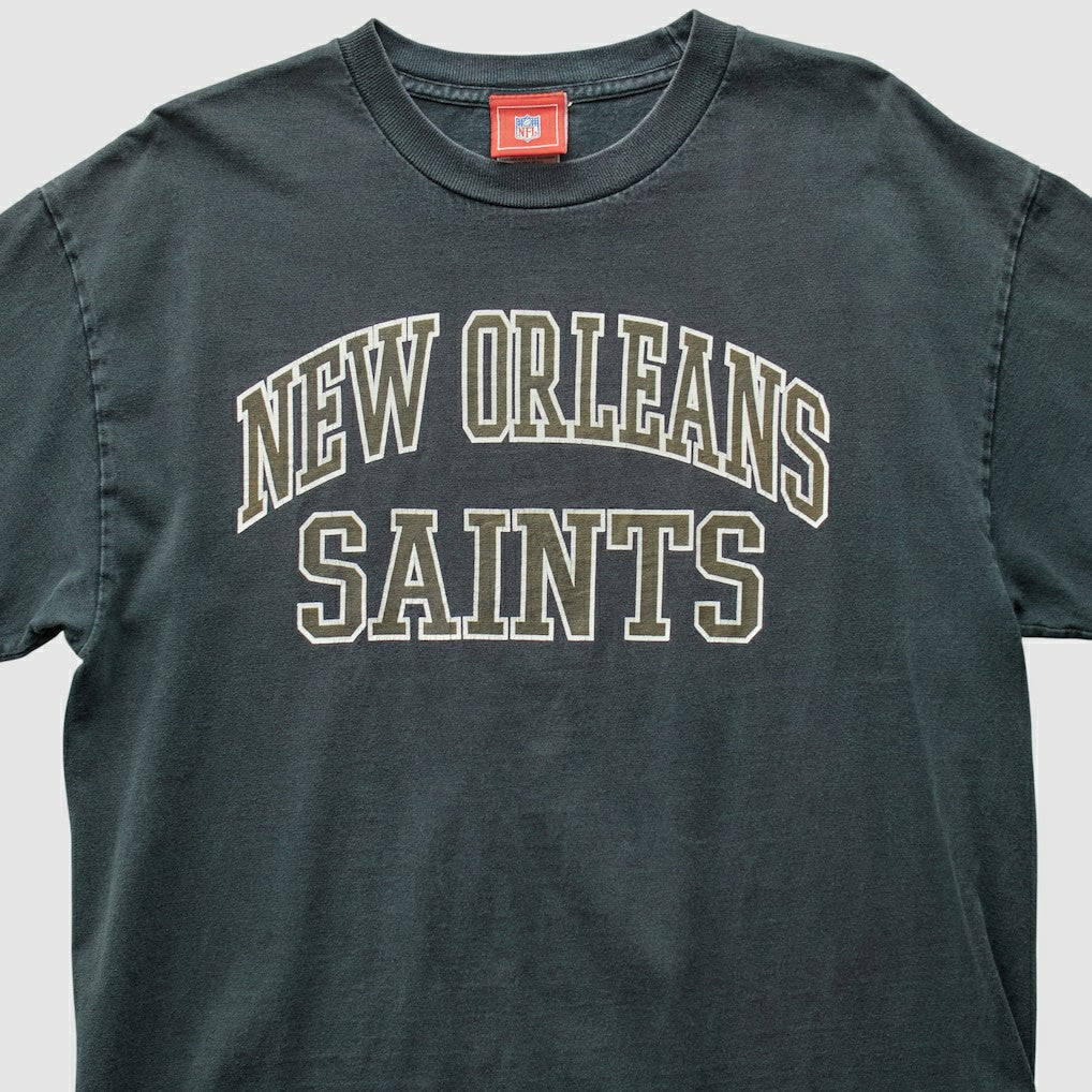 New Orleans Saints NFL 2000s T-Shirt Black Vintage