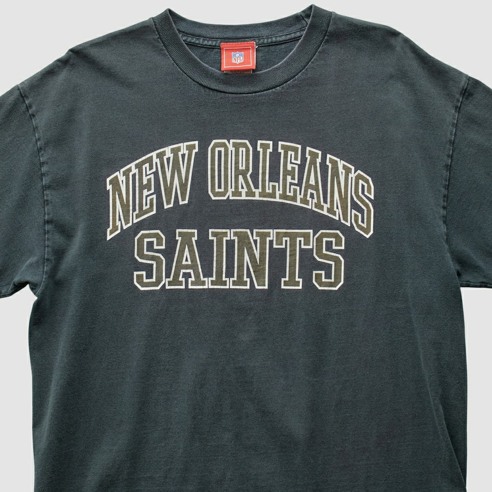 New Orleans Saints NFL 2000s T-Shirt Black Vintage