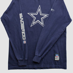 Dallas Cowboys Reebok 2000s T-Shirt Navy Vintage
