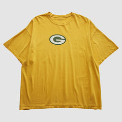 Green Bay Packers Reebok 2000s T-Shirt Yellow Vintage
