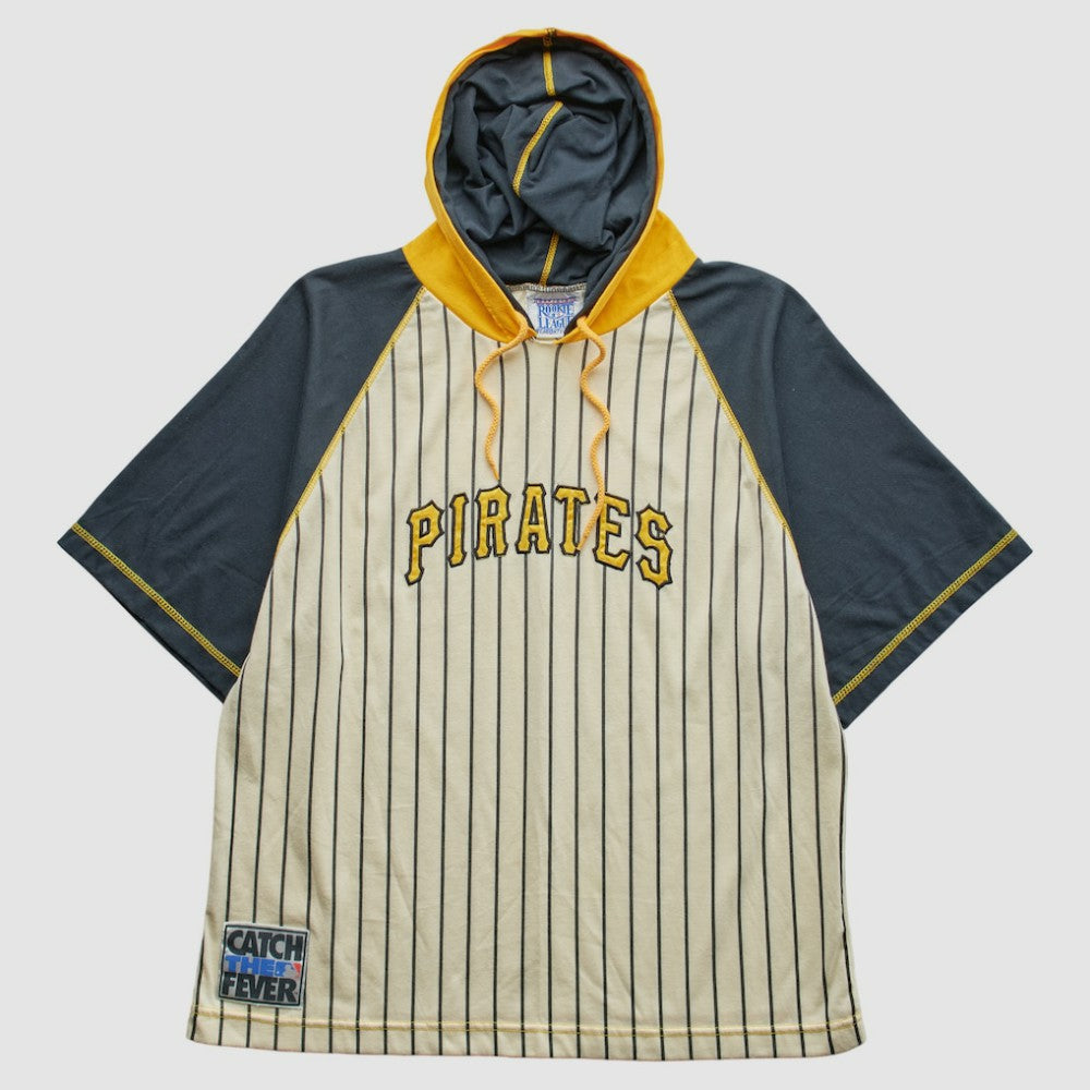 Pittsburgh Pirates Rookie League 90s Sweatshirt - Beige - S by Fanatics Real Vintage Sweatshirts