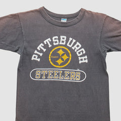 Pittsburgh Steelers Champion 70s T-Shirt Gray Vintage