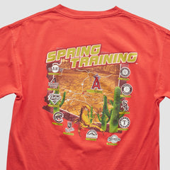 Los Angeles Angels Lee Apparel 2000s T-Shirt - Red - M by Fanatics Real Vintage T-shirts