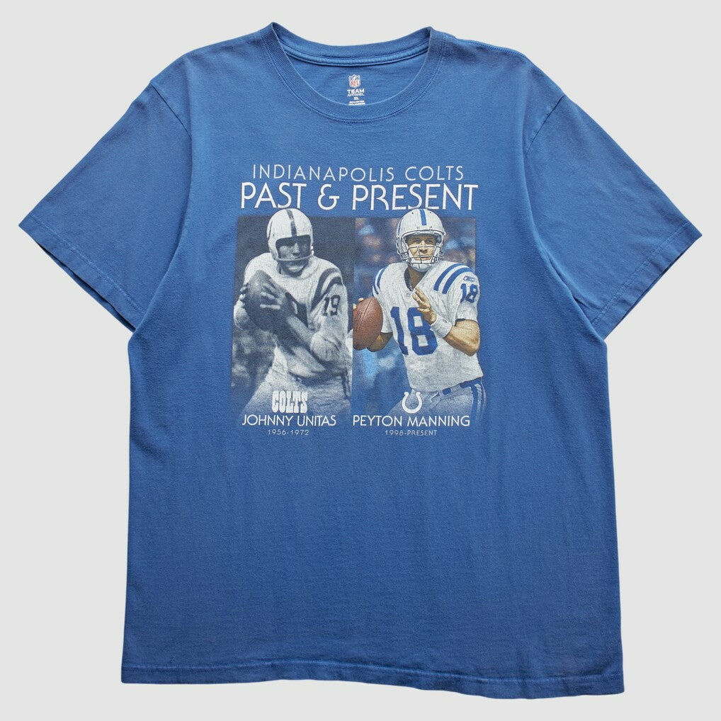 Indianapolis Colts 2000s T-Shirt Blue Vintage
