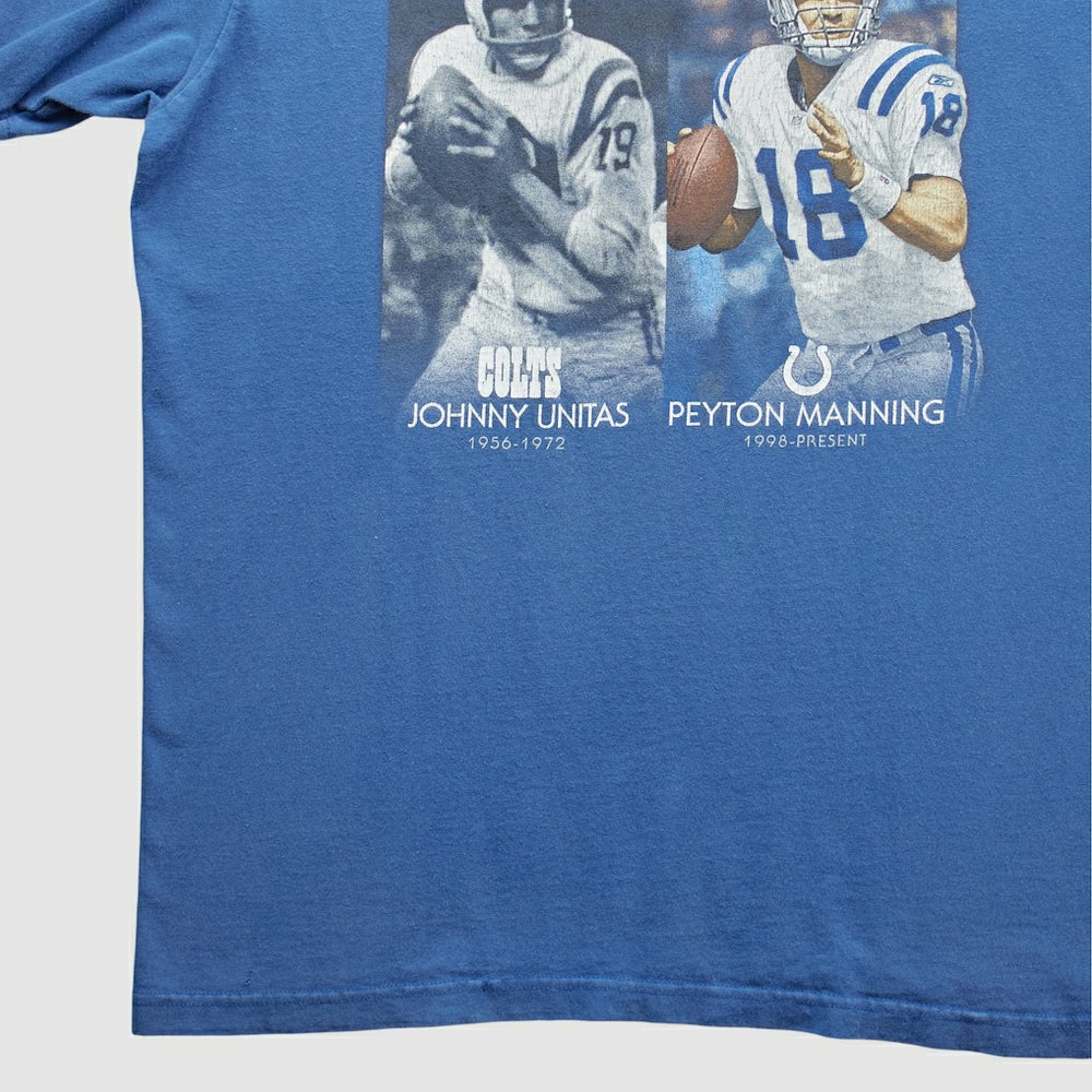 Indianapolis Colts 2000s T-Shirt Blue Vintage