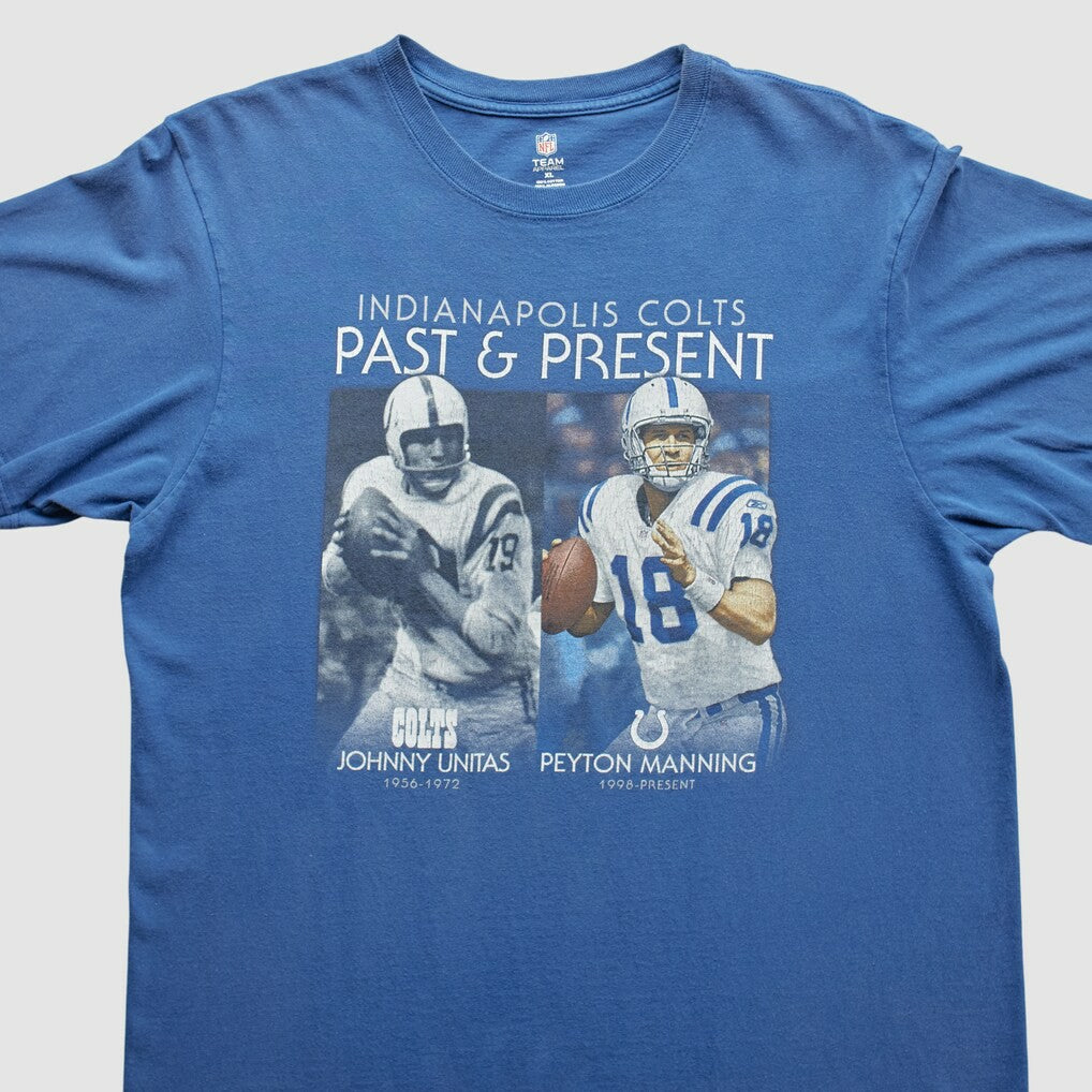 Indianapolis Colts 2000s T-Shirt Blue Vintage