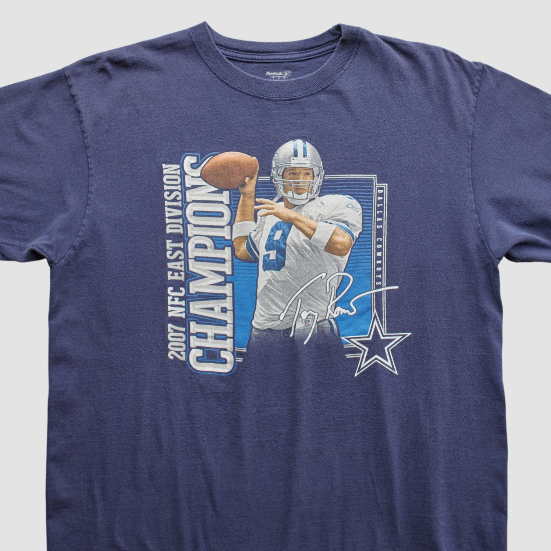 Dallas Cowboys 2007 T-Shirt Navy Vintage