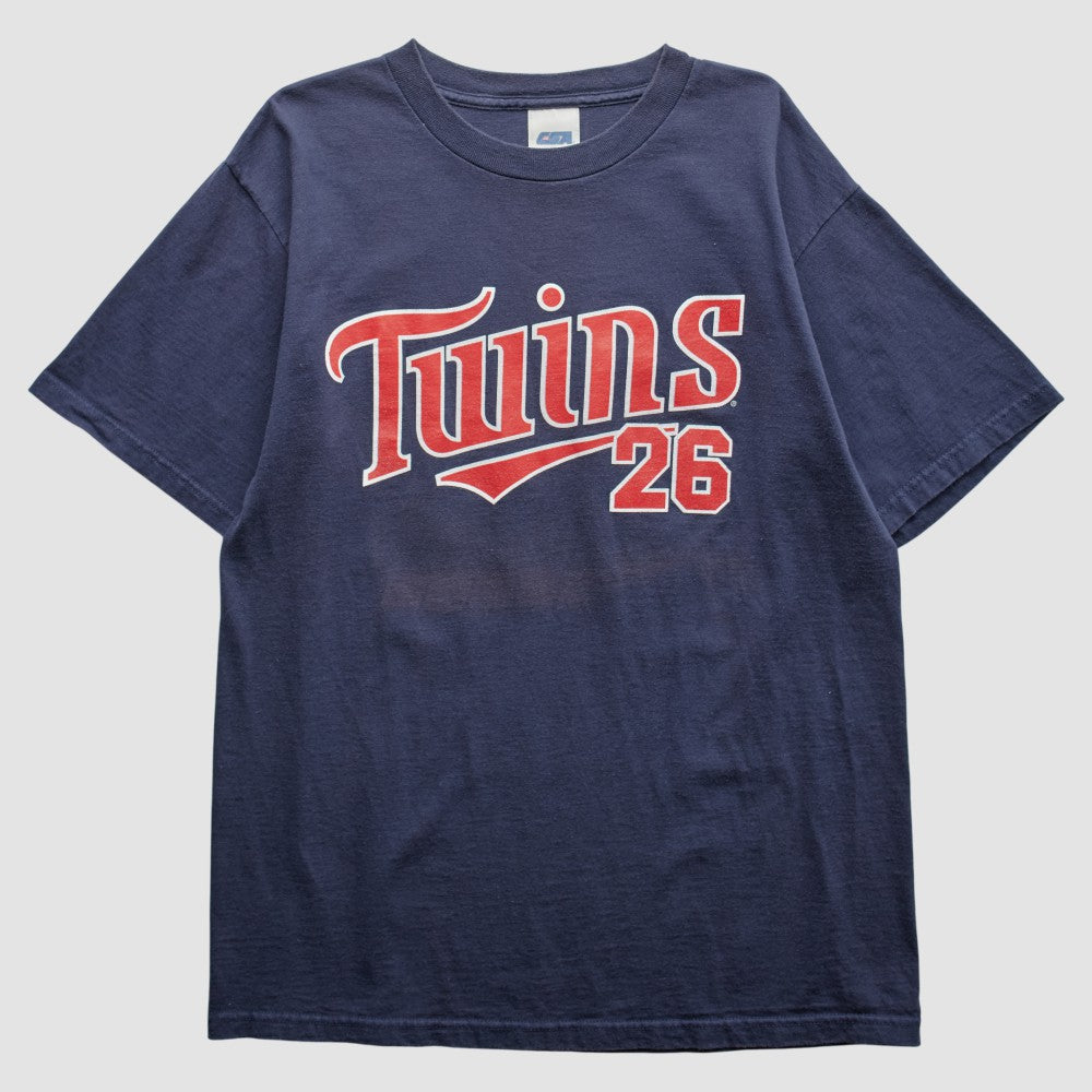 Minnesota Twins CSA 2003 T-Shirt - Navy - M by Fanatics Real Vintage T-shirts