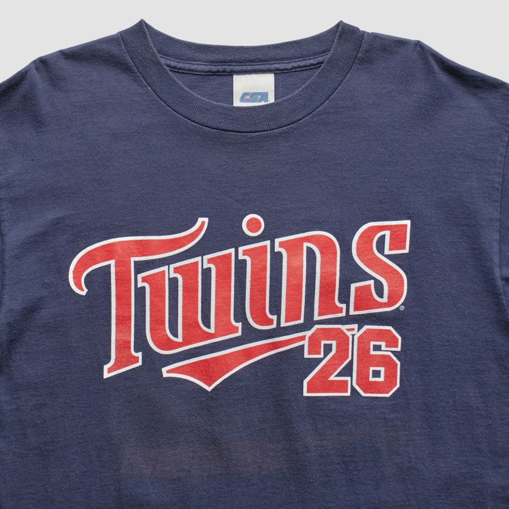 Minnesota Twins CSA 2003 T-Shirt - Navy - M by Fanatics Real Vintage T-shirts