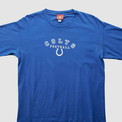 Indianapolis Colts NFL 2000s Long Sleeve T-Shirt Blue Vintage