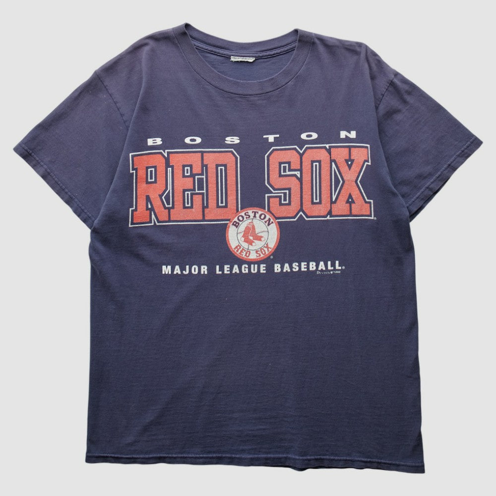 Boston Red Sox Dynasty 2002 T-Shirt - Navy - S by Fanatics Real Vintage T-shirts