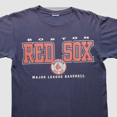 Boston Red Sox Dynasty 2002 T-Shirt - Navy - S by Fanatics Real Vintage T-shirts