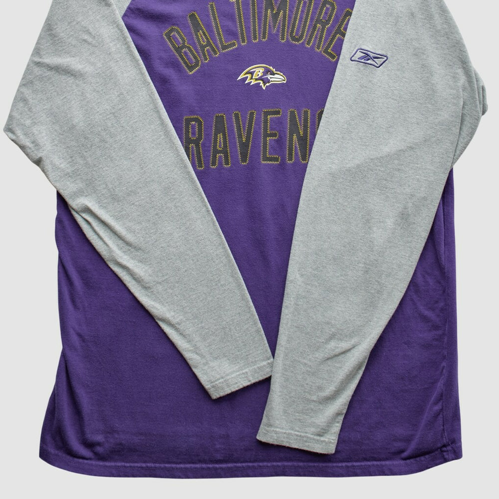 Baltimore Ravens Reebok 2000s T-Shirt Purple Vintage