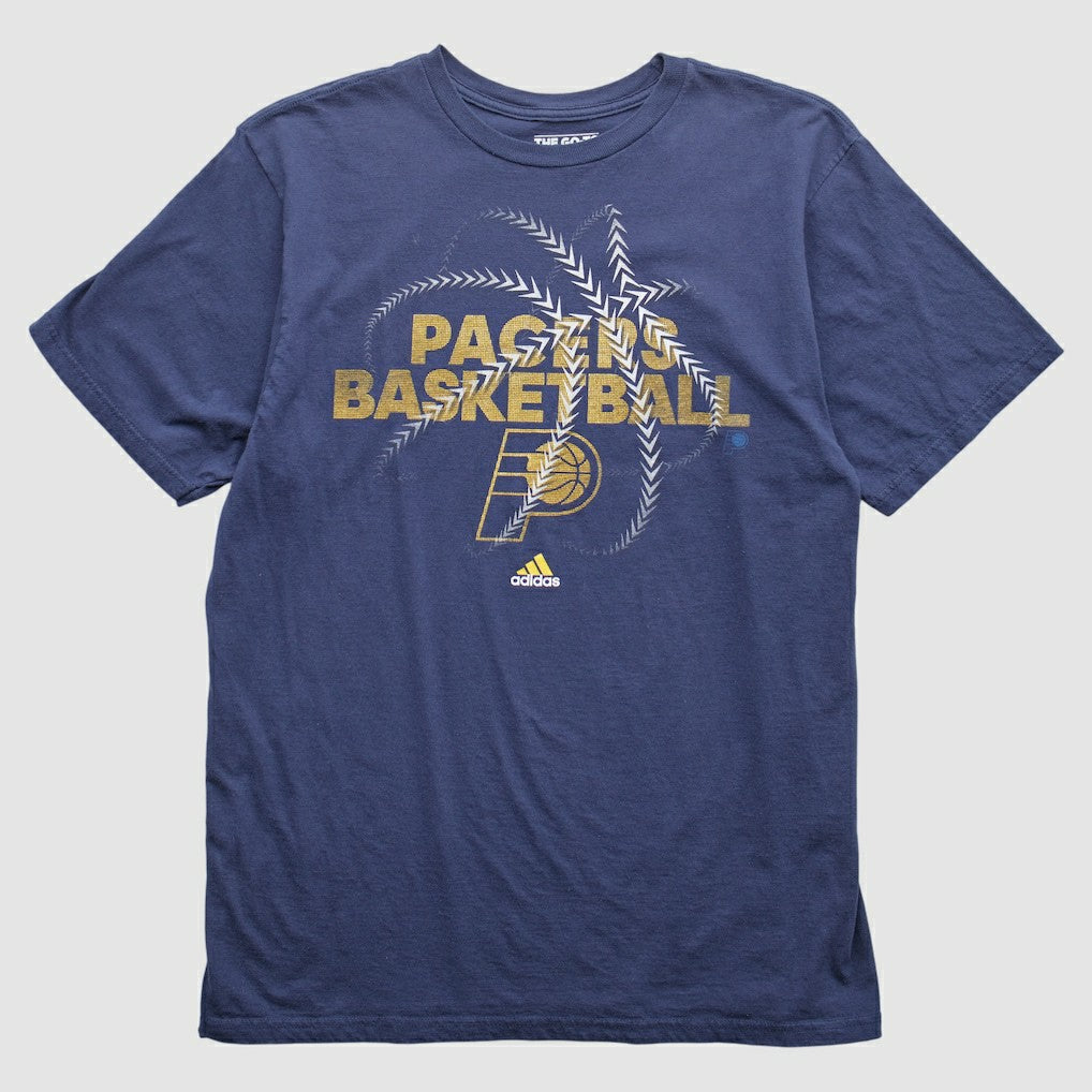Indiana Pacers 2010s T-Shirt Navy Vintage