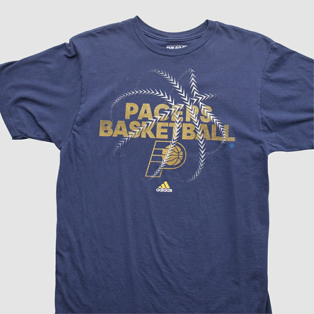 Indiana Pacers 2010s T-Shirt Navy Vintage