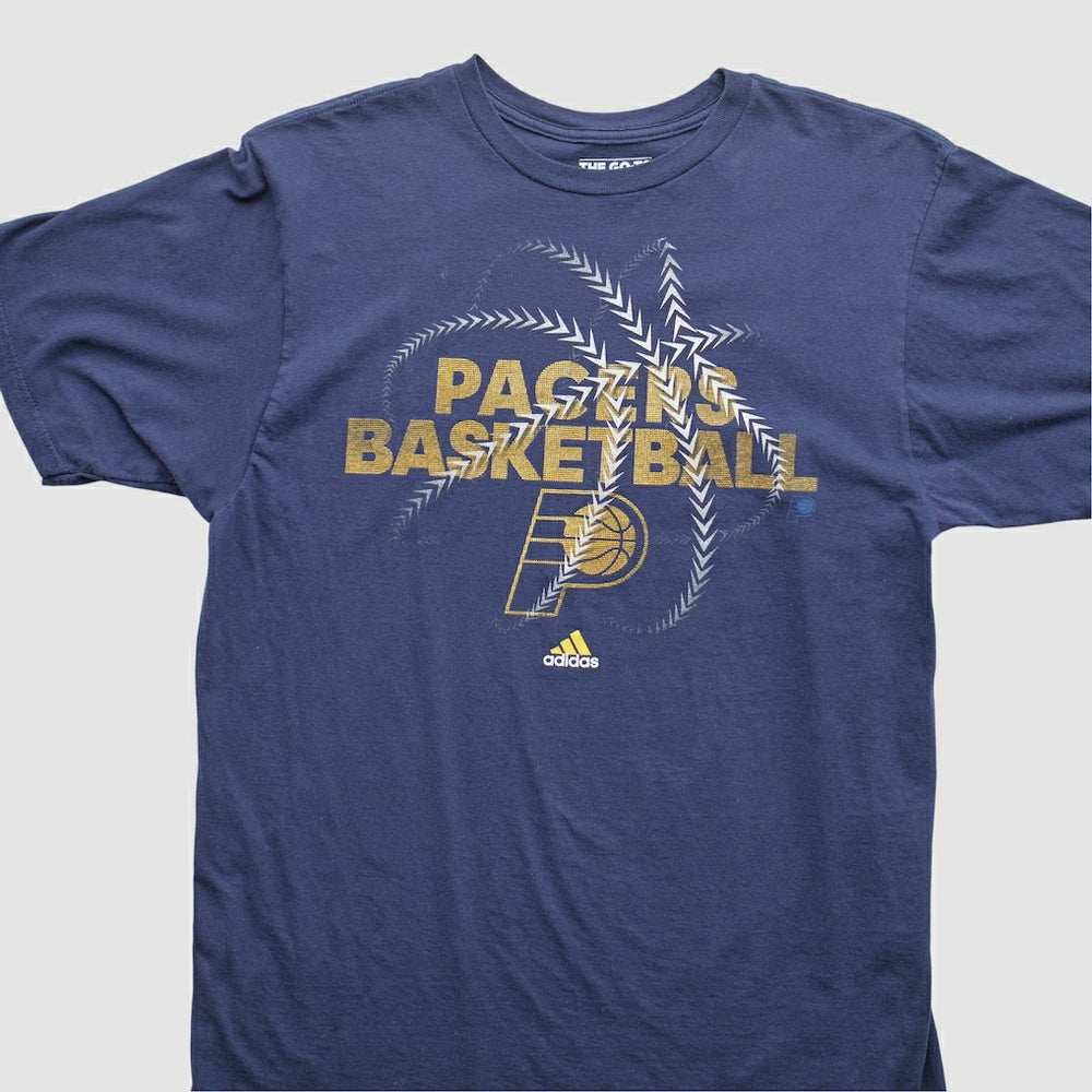 Indiana Pacers 2010s T-Shirt Navy Vintage