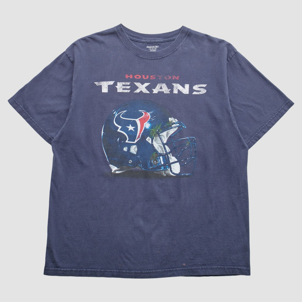 Houston Texans Reebok 2000s T-Shirt Navy Vintage