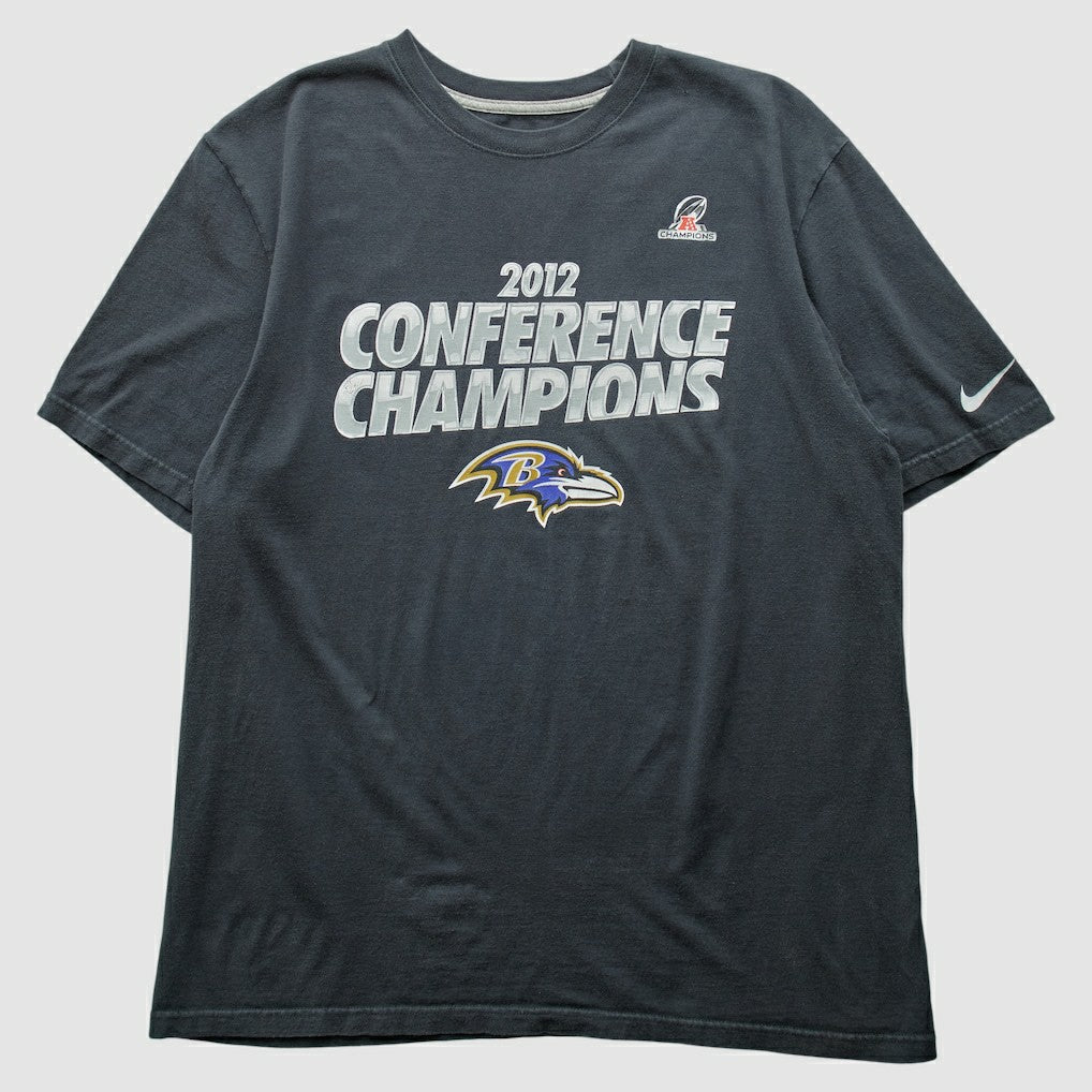 Baltimore Ravens 2012 T-Shirt Navy Vintage