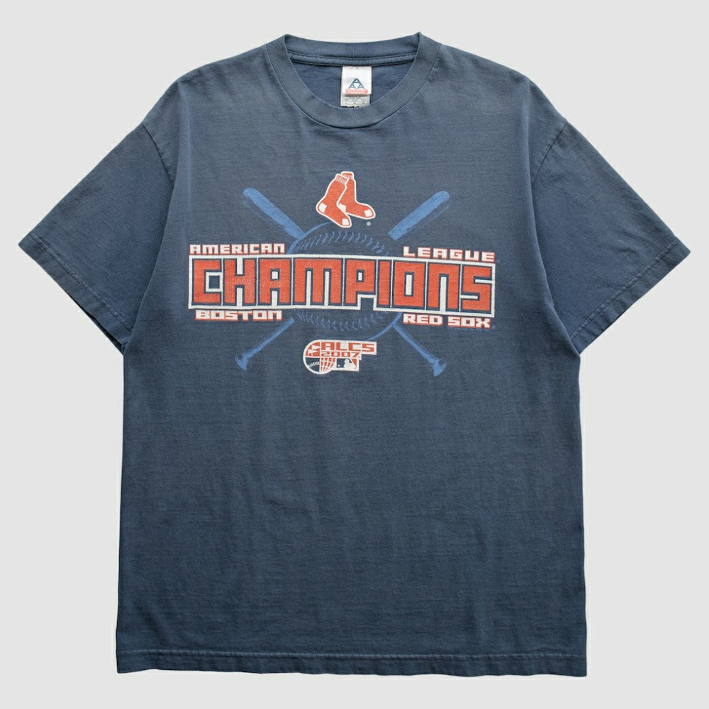 Boston Red Sox 2007 T-Shirt - Navy - S by Fanatics Real Vintage T-shirts