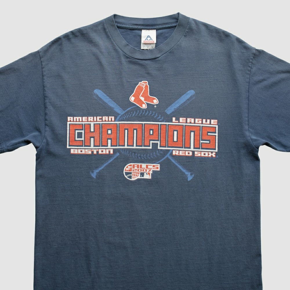 Boston Red Sox 2007 T-Shirt - Navy - S by Fanatics Real Vintage T-shirts
