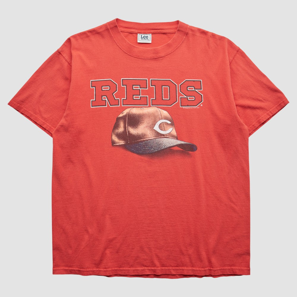 Cincinnati Reds Lee Apparel 2004 T-Shirt - Red - M by Fanatics Real Vintage T-shirts