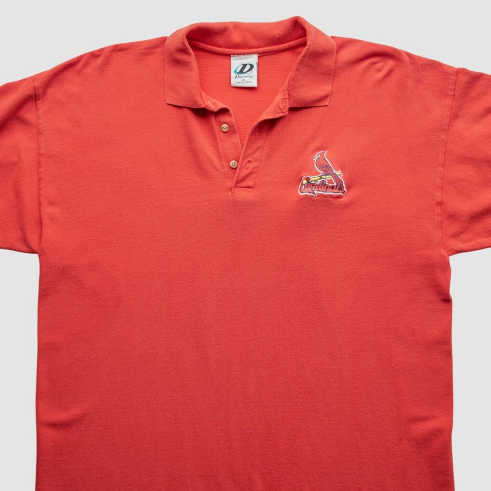 St. Louis Cardinals Dynasty 2000s Polo - Red - XL by Fanatics Real Vintage
