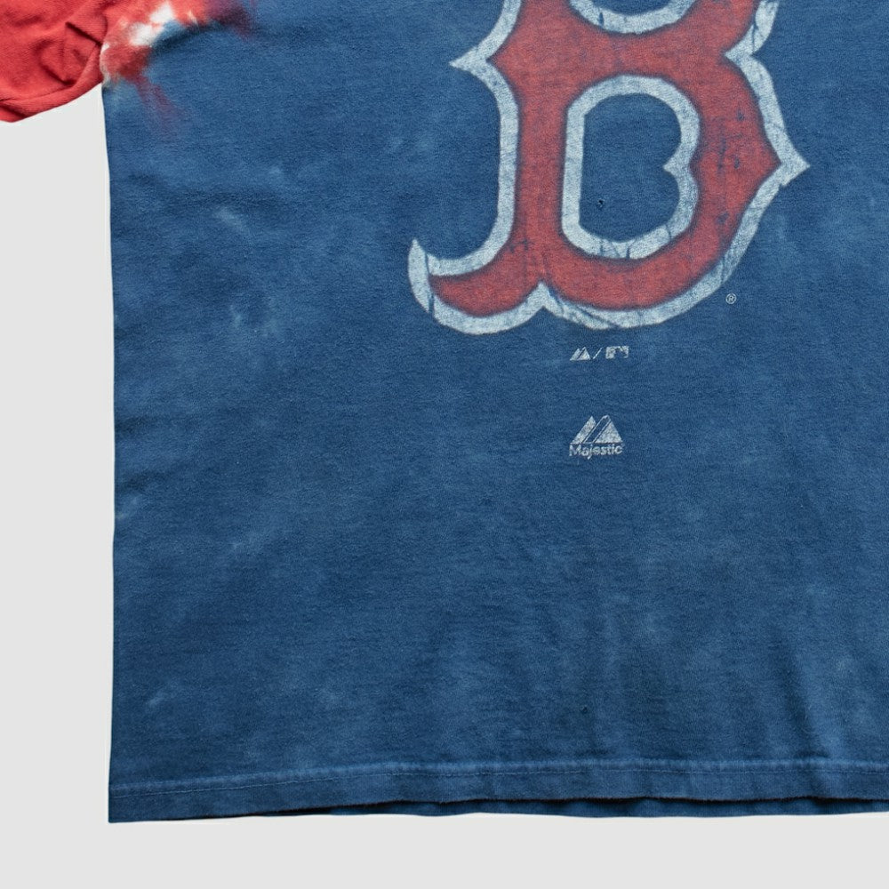 Boston Red Sox Majestic 2000s T-Shirt - Blue - S by Fanatics Real Vintage T-shirts