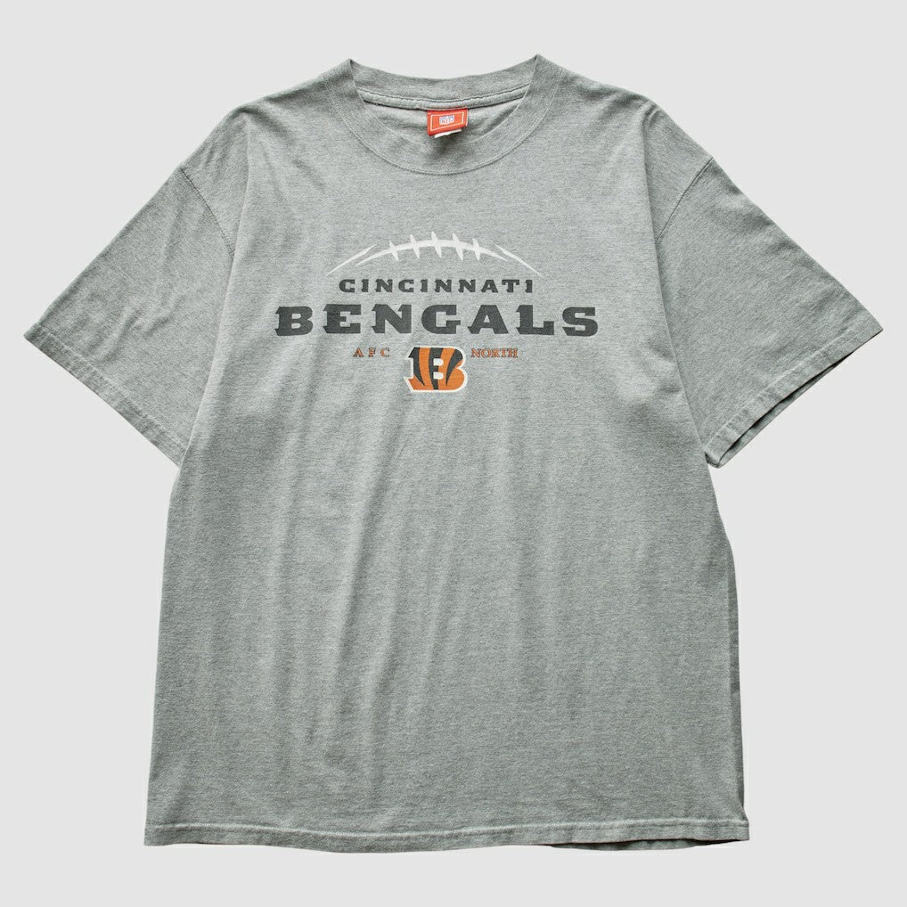 Cincinnati Bengals NFL 2000s T-Shirt Gray Vintage