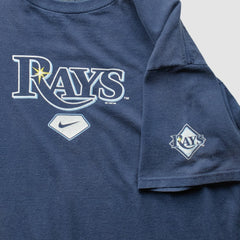 Tampa Bay Rays Nike 2008 T-Shirt - Navy - M by Fanatics Real Vintage T-shirts