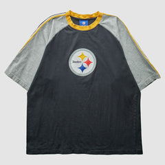 Pittsburgh Steelers Reebok 2000s T-Shirt Black Vintage