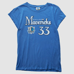 Dallas Mavericks 2003 T-Shirt Blue Vintage