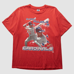 St. Louis Cardinals Dynasty 2004 T-Shirt - Red - M by Fanatics Real Vintage T-shirts
