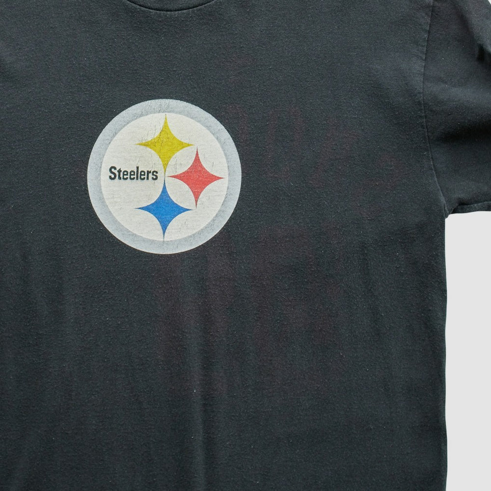 Pittsburgh Steelers Reebok 2000s T-Shirt Black Vintage