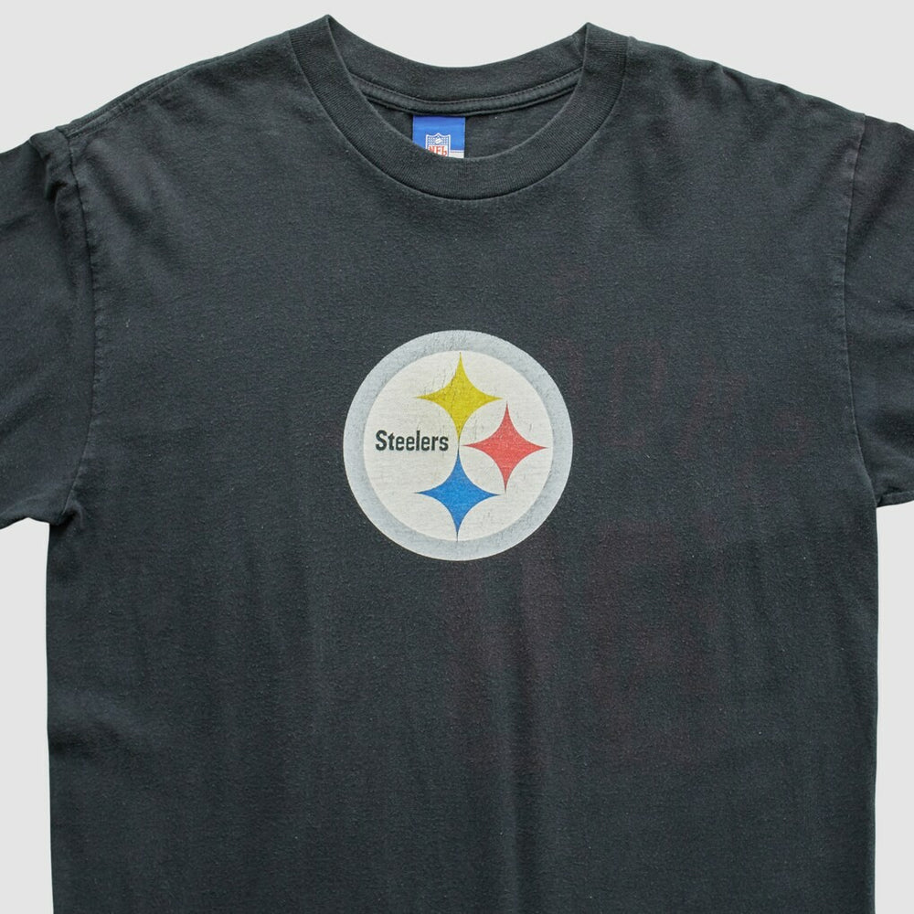 Pittsburgh Steelers Reebok 2000s T-Shirt Black Vintage
