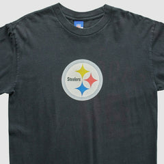 Pittsburgh Steelers Reebok 2000s T-Shirt Black Vintage